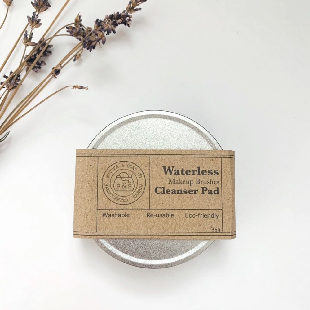 Waterless Makeup Brushes Cleanser Pad